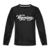 Wyoming Youth Long Sleeve Shirt - Hand Lettered Youth Long Sleeve Wyoming Tee - black