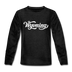 Wyoming Youth Long Sleeve Shirt - Hand Lettered Youth Long Sleeve Wyoming Tee - charcoal gray