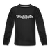 Washington Youth Long Sleeve Shirt - Hand Lettered Youth Long Sleeve Washington Tee - black