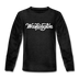 Washington Youth Long Sleeve Shirt - Hand Lettered Youth Long Sleeve Washington Tee - charcoal gray