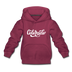 Colorado Youth Hoodie - Hand Lettered Youth Colorado Hooded Sweatshirt - burgundy
