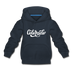 Colorado Youth Hoodie - Hand Lettered Youth Colorado Hooded Sweatshirt - navy