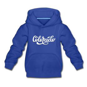 Colorado Youth Hoodie - Hand Lettered Youth Colorado Hooded Sweatshirt