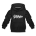 Georgia Youth Hoodie - Hand Lettered Youth Georgia Hooded Sweatshirt - black