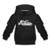 Alabama Youth Hoodie - Hand Lettered Youth Alabama Hooded Sweatshirt - black