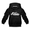 Alabama Youth Hoodie - Hand Lettered Youth Alabama Hooded Sweatshirt - charcoal gray