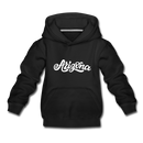 Arizona Youth Hoodie - Hand Lettered Youth Arizona Hooded Sweatshirt - black