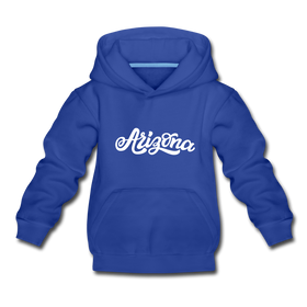 Arizona Youth Hoodie - Hand Lettered Youth Arizona Hooded Sweatshirt