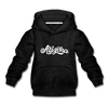 Arizona Youth Hoodie - Hand Lettered Youth Arizona Hooded Sweatshirt - charcoal gray