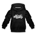 Alaska Youth Hoodie - Hand Lettered Youth Alaska Hooded Sweatshirt - charcoal gray