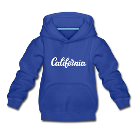 California Youth Hoodie - Hand Lettered Youth California Hooded Sweatshirt
