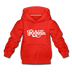 Florida Youth Hoodie - Hand Lettered Youth Florida Hooded Sweatshirt - red