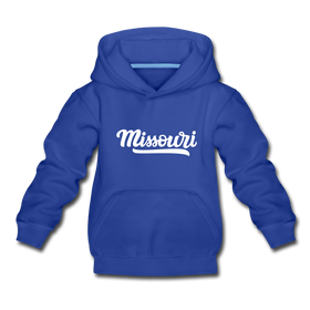 Missouri Youth Hoodie - Hand Lettered Youth Missouri Hooded Sweatshirt