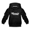 Missouri Youth Hoodie - Hand Lettered Youth Missouri Hooded Sweatshirt