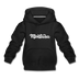 Montana Youth Hoodie - Hand Lettered Youth Montana Hooded Sweatshirt - black