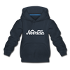 Nevada Youth Hoodie - Hand Lettered Youth Nevada Hooded Sweatshirt