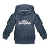 New Hampshire Youth Hoodie - Hand Lettered Youth New Hampshire Hooded Sweatshirt