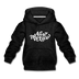 New Mexico Youth Hoodie - Hand Lettered Youth New Mexico Hooded Sweatshirt - charcoal gray