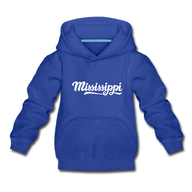 Mississippi Youth Hoodie - Hand Lettered Youth Mississippi Hooded Sweatshirt