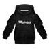 Mississippi Youth Hoodie - Hand Lettered Youth Mississippi Hooded Sweatshirt - charcoal gray