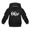 Ohio Youth Hoodie - Hand Lettered Youth Ohio Hooded Sweatshirt
