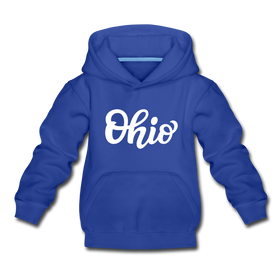 Ohio Youth Hoodie - Hand Lettered Youth Ohio Hooded Sweatshirt