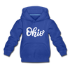 Ohio Youth Hoodie - Hand Lettered Youth Ohio Hooded Sweatshirt