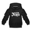 Texas Youth Hoodie - Hand Lettered Youth Texas Hooded Sweatshirt