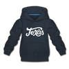 Texas Youth Hoodie - Hand Lettered Youth Texas Hooded Sweatshirt
