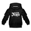 Texas Youth Hoodie - Hand Lettered Youth Texas Hooded Sweatshirt