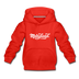 Maryland Youth Hoodie - Hand Lettered Youth Maryland Hooded Sweatshirt - red