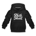 Rhode Island Youth Hoodie - Hand Lettered Youth Rhode Island Hooded Sweatshirt - black