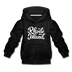Rhode Island Youth Hoodie - Hand Lettered Youth Rhode Island Hooded Sweatshirt - charcoal gray