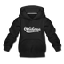 Oklahoma Youth Hoodie - Hand Lettered Youth Oklahoma Hooded Sweatshirt - black