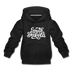 South Dakota Youth Hoodie - Hand Lettered Youth South Dakota Hooded Sweatshirt - black