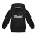 Vermont Youth Hoodie - Hand Lettered Youth Vermont Hooded Sweatshirt - black