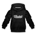 Vermont Youth Hoodie - Hand Lettered Youth Vermont Hooded Sweatshirt - charcoal gray