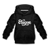 Oregon Youth Hoodie - Hand Lettered Youth Oregon Hooded Sweatshirt - charcoal gray