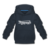 Tennessee Youth Hoodie - Hand Lettered Youth Tennessee Hooded Sweatshirt - navy