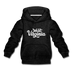West Virginia Youth Hoodie - Hand Lettered Youth West Virginia Hooded Sweatshirt - charcoal gray