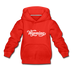 Wyoming Youth Hoodie - Hand Lettered Youth Wyoming Hooded Sweatshirt - red