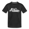 Alabama Toddler T-Shirt - Hand Lettered Alabama Toddler Tee - black