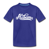 Alabama Toddler T-Shirt - Hand Lettered Alabama Toddler Tee - royal blue