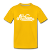 Alabama Toddler T-Shirt - Hand Lettered Alabama Toddler Tee - sun yellow