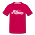 Alabama Toddler T-Shirt - Hand Lettered Alabama Toddler Tee - dark pink