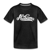 Alabama Toddler T-Shirt - Hand Lettered Alabama Toddler Tee - charcoal gray