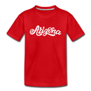 Arizona Toddler T-Shirt - Hand Lettered Arizona Toddler Tee - red