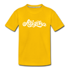 Arizona Toddler T-Shirt - Hand Lettered Arizona Toddler Tee - sun yellow