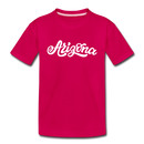 Arizona Toddler T-Shirt - Hand Lettered Arizona Toddler Tee - dark pink