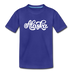 Alaska Toddler T-Shirt - Hand Lettered Alaska Toddler Tee - royal blue